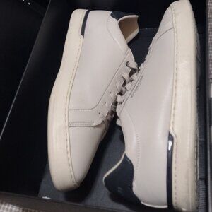 Coach Tennis Shoes Cream & Blue, Men's Size 13